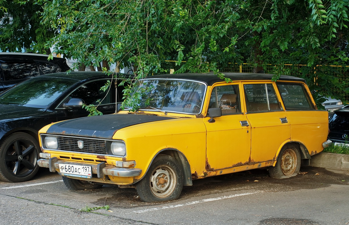 Москва, № Р 680 АС 197 — Москвич-2137 '76-85