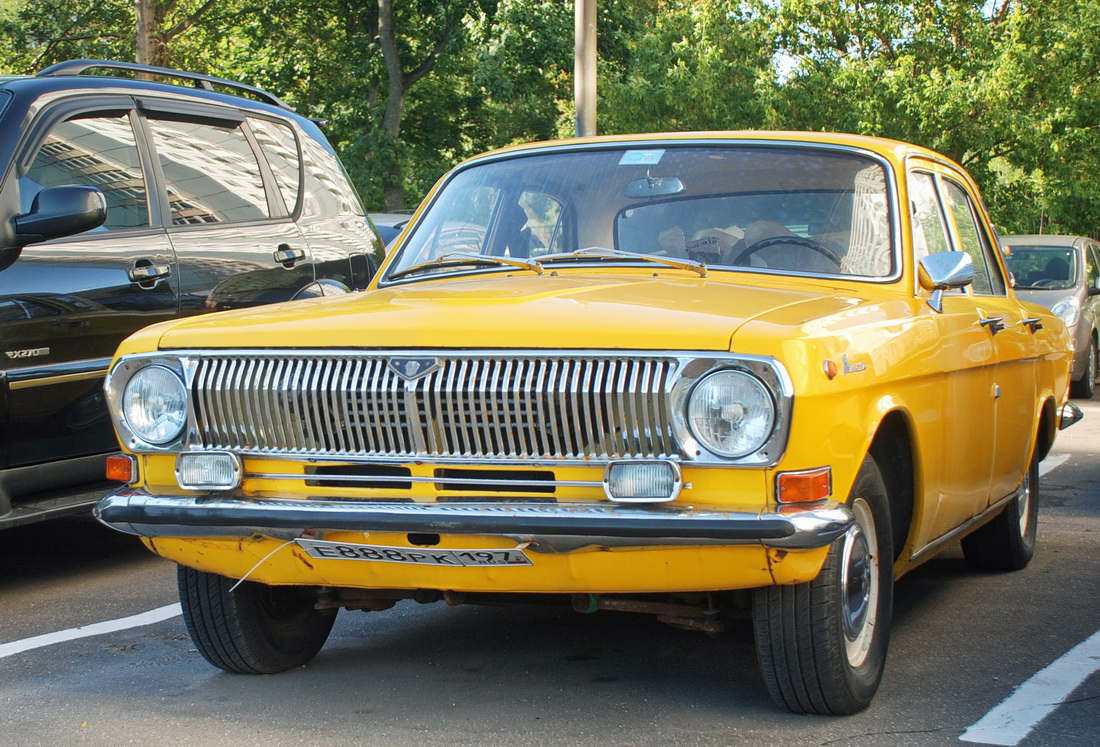 Москва, № Е 888 РК 197 — ГАЗ-24 Волга '68-86