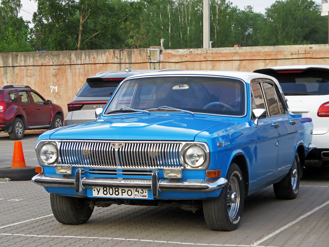 Кировская область, № У 808 РО 43 — ГАЗ-24 Волга '68-86
