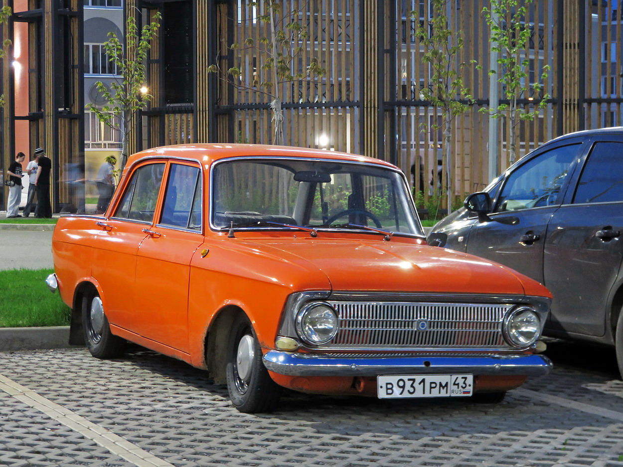 Кировская область, № В 931 РМ 43 — Москвич-412ИЭ (Иж) '70-82