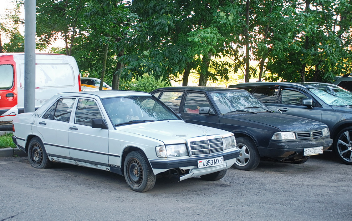 Минск, № 4853 МХ-7 — Mercedes-Benz 190 (W201) '82-93