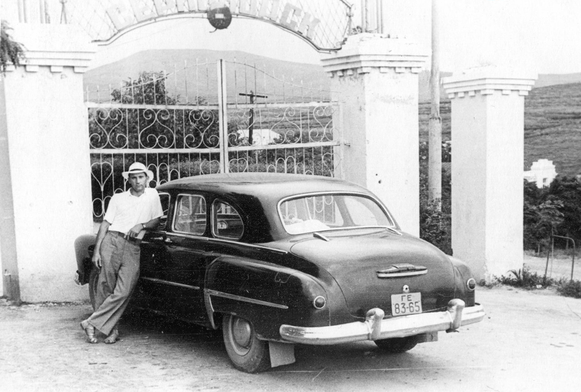 Чечня, № ГЕ 83-65 — ГАЗ-12 ЗИМ '50-60; Исторические фотографии (до 2000 года) (Чечня)