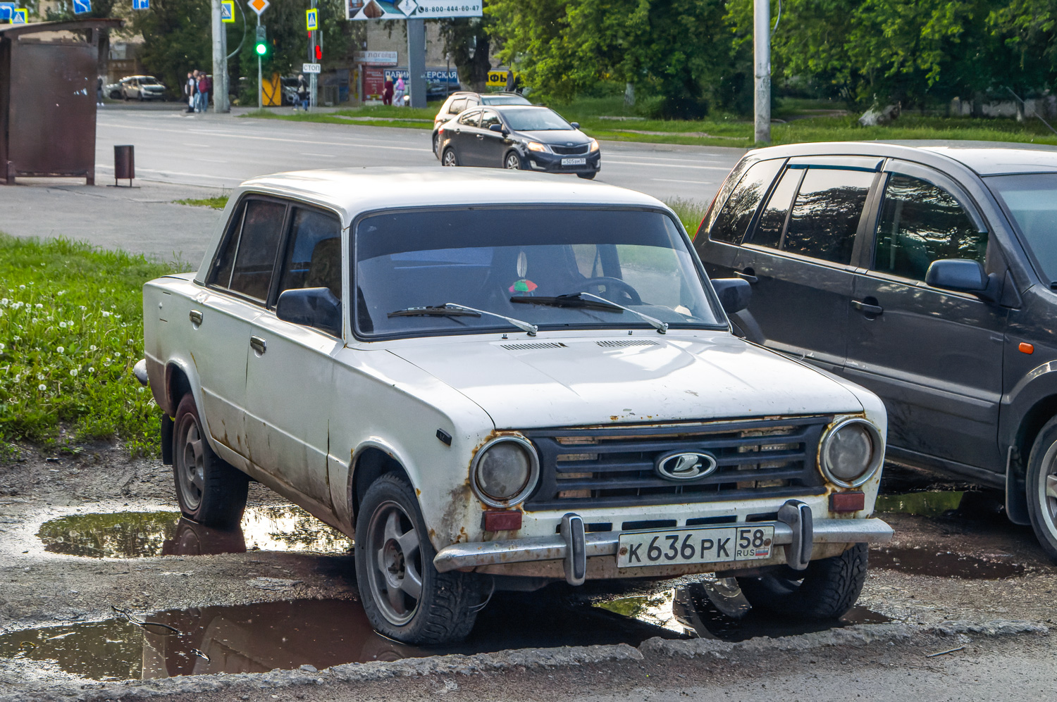 Пензенская область, № К 636 РК 58 — ВАЗ-2101 Жигули '70-83