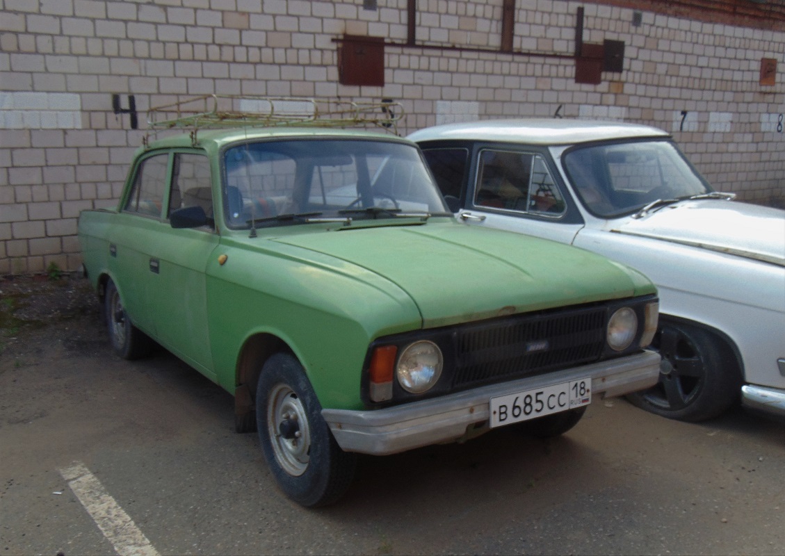 Удмуртия, № В 685 СС 18 — Москвич-412ИЭ-028 (Иж) '82-01