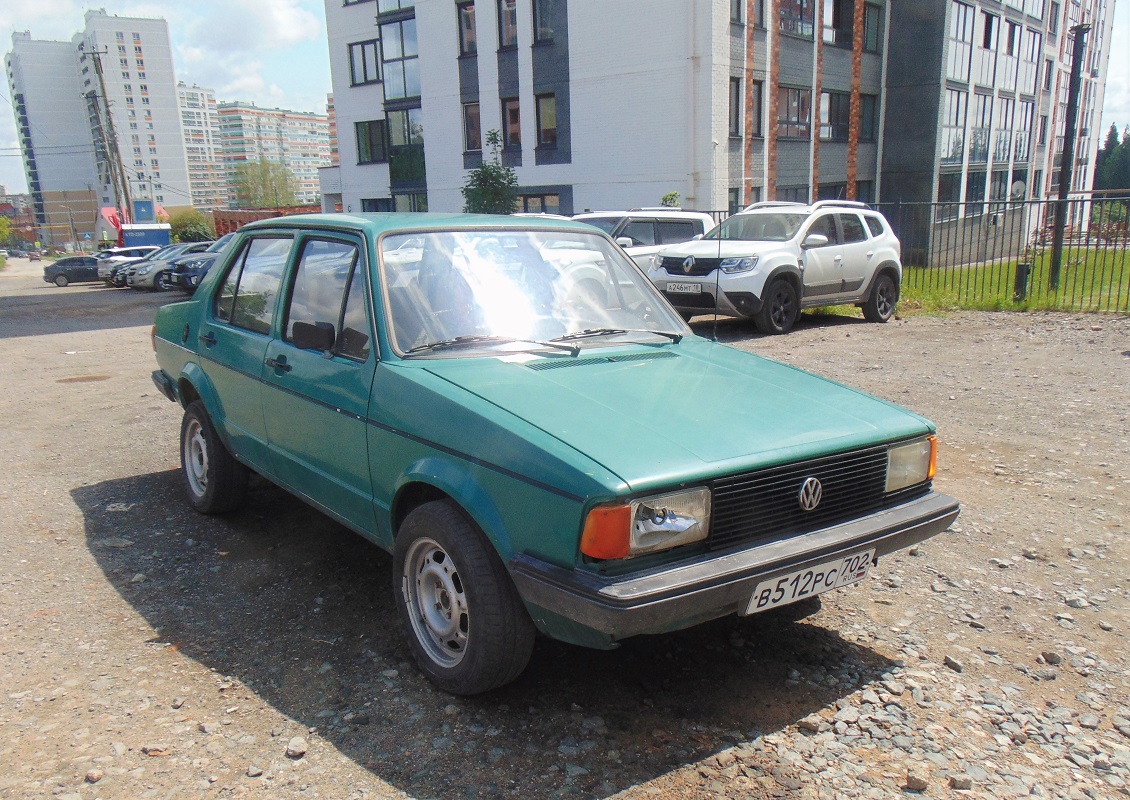 Башкортостан, № В 512 РС 702 — Volkswagen Jetta Mk1 (Typ 16) '79-84