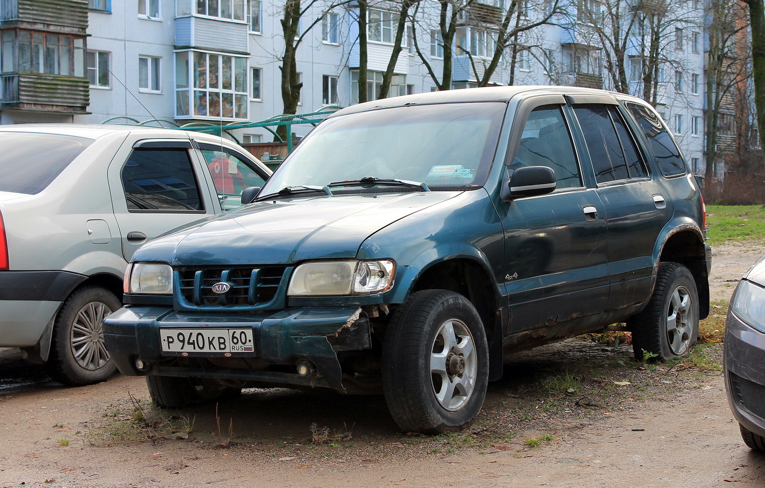 Псковская область, № Р 940 КВ 60 — Kia Sportage '93-04