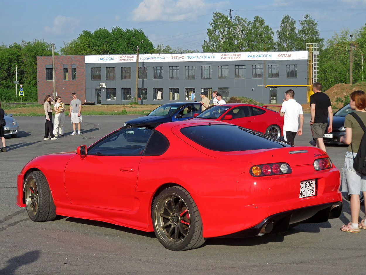 Кировская область, № С 806 МС 125 — Toyota Supra (A80) '93-02
