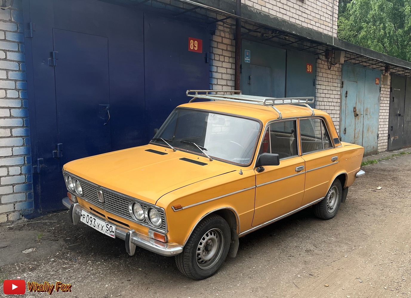 Москва, № Р 093 УХ 50 — ВАЗ-2103 Жигули '72-84