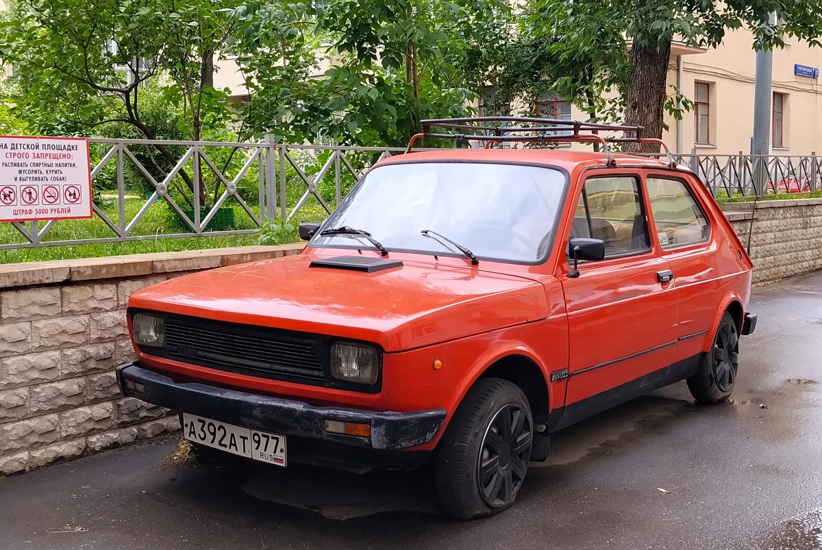 Москва, № А 392 АТ 977 — FIAT 127 (2G) '77-80