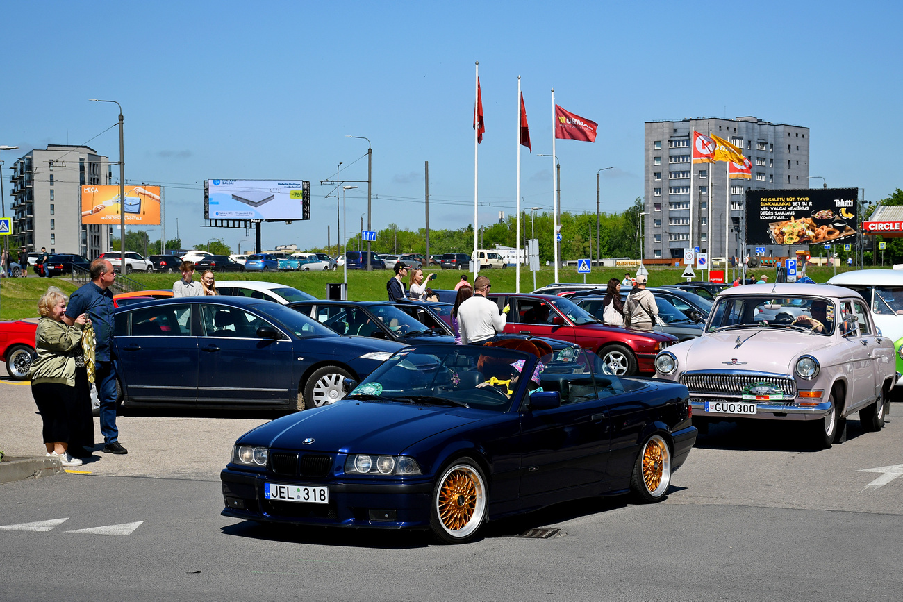 Литва, № JEL 318 — BMW 3 Series Cabrio (E36) '93-00; Литва — Classic Auto Show Kaunas 2026