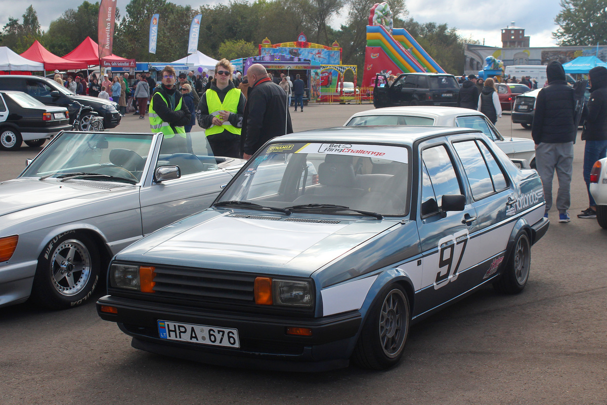 Литва, № HPA 676 — Volkswagen Jetta Mk2 (Typ 16) '84-92; Литва — Retro mugė 2025 ruduo