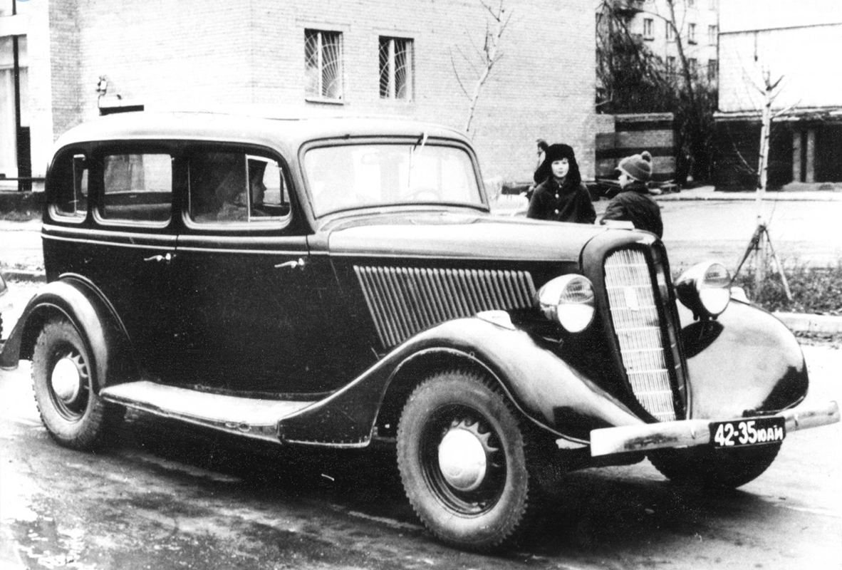 Московская область, № 42-35 ЮАИ — ГАЗ-М-1 '36-43; Исторические фотографии (до 2000 года) (Московская область)