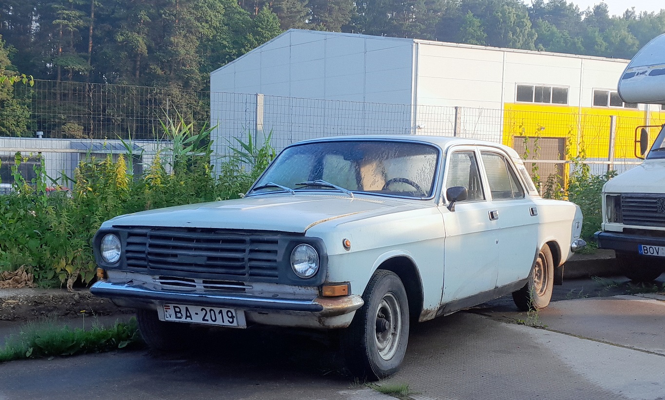 Латвия, № BA-2019 — ГАЗ-24-10 Волга '85-92