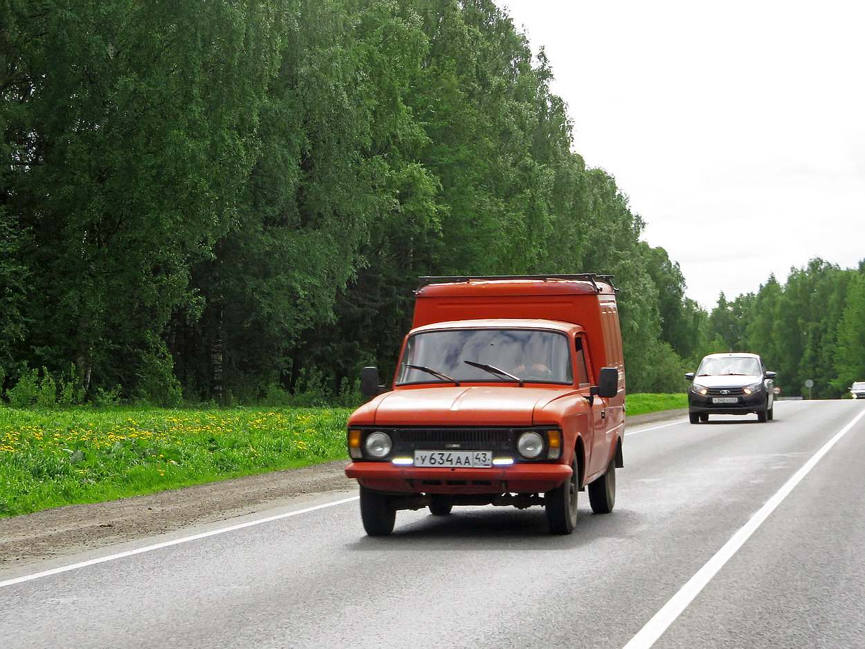Кировская область, № У 634 АА 43 — Иж-2715-014-01 '82-01