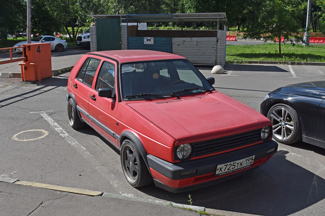 Москва, № Х 725 ТК 199 — Volkswagen Golf (Typ 19) '83-92