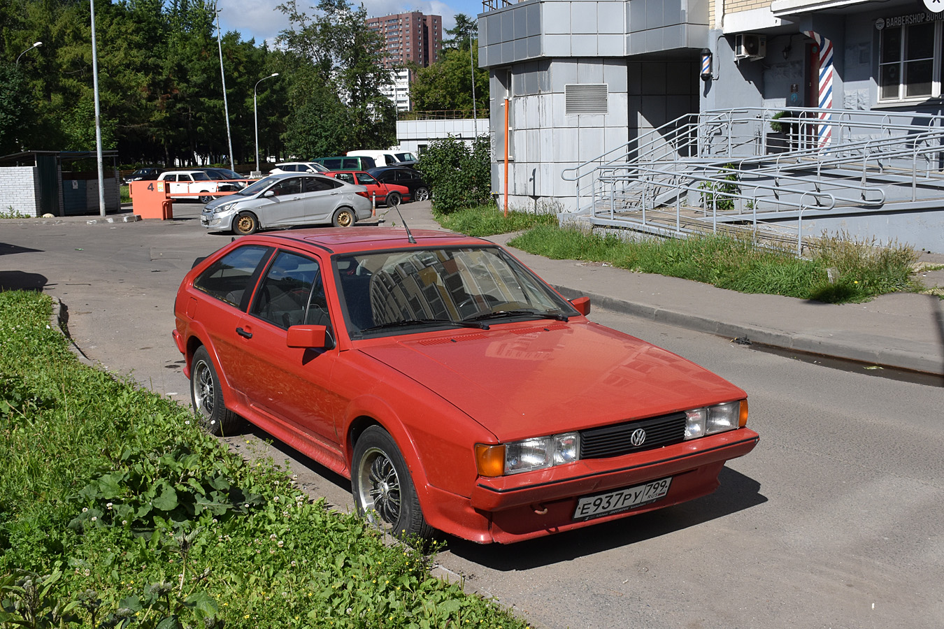 Москва, № Е 937 РУ 799 — Volkswagen Scirocco (2G) '81-92