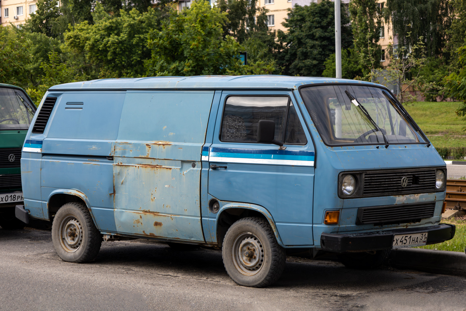 Белгородская область, № Х 451 НА 31 — Volkswagen (T3) Kastenwagen '79-92