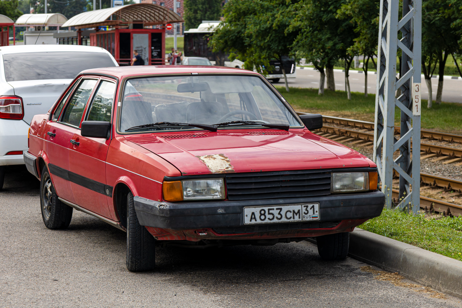 Белгородская область, № А 853 СМ 31 — Audi 80 (B2) '78-86