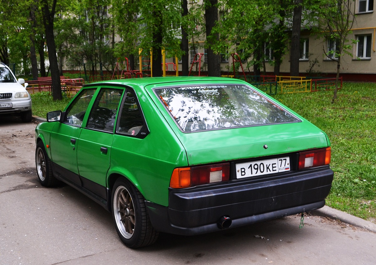 Москва, № В 190 КЕ 77 — Москвич-2141 '86-98