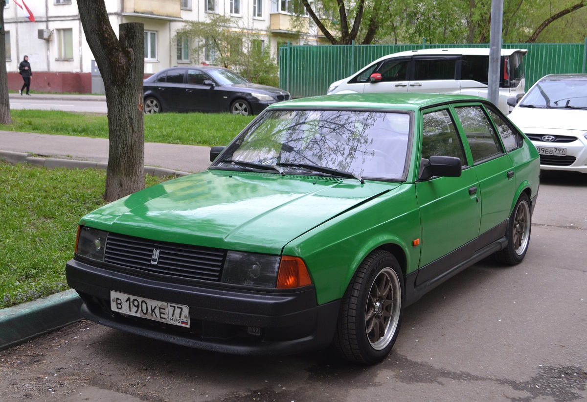 Москва, № В 190 КЕ 77 — Москвич-2141 '86-98