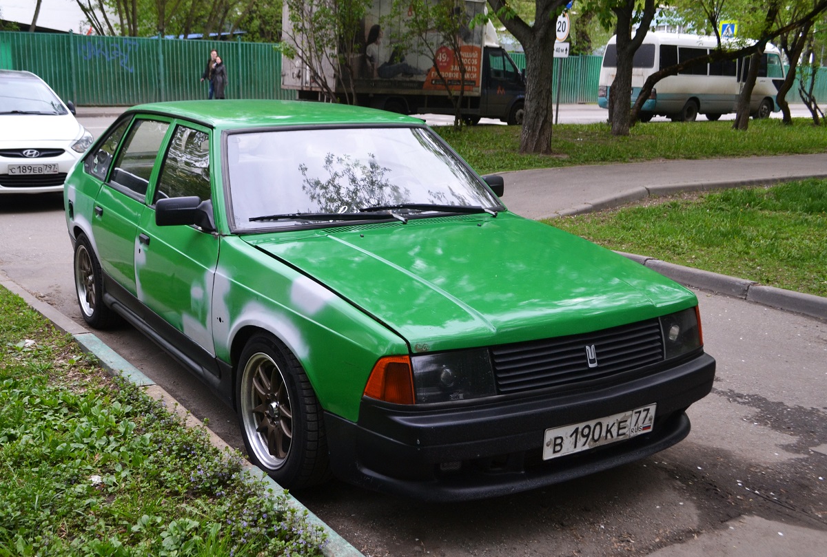 Москва, № В 190 КЕ 77 — Москвич-2141 '86-98