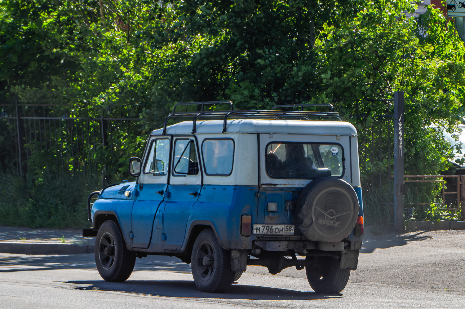 Пензенская область, № М 796 ОН 58 — УАЗ-31512 '85-03