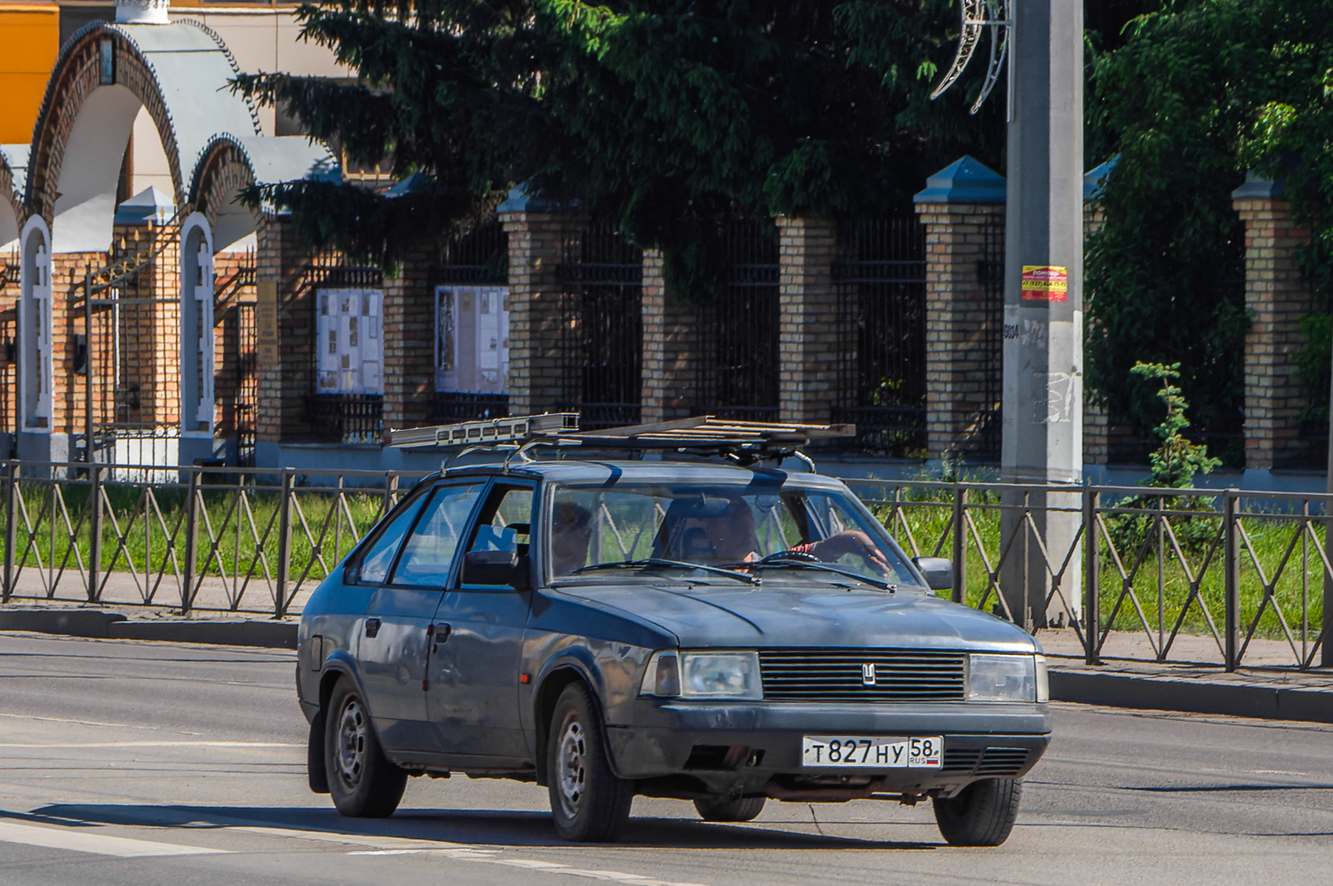 Пензенская область, № Т 827 НУ 58 — Москвич-2141 '86-98