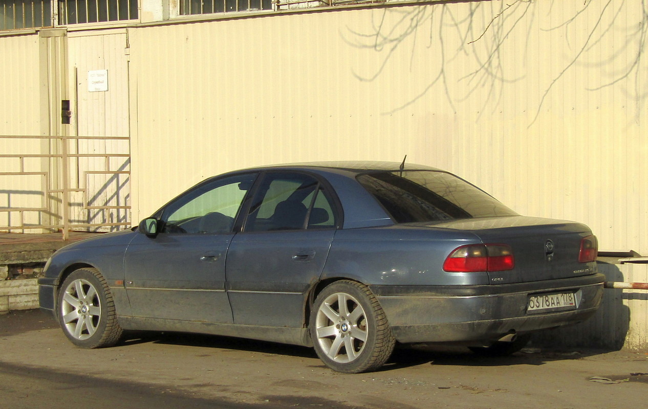 Санкт-Петербург, № О 378 АА 178 — Opel Omega (B) '94-99