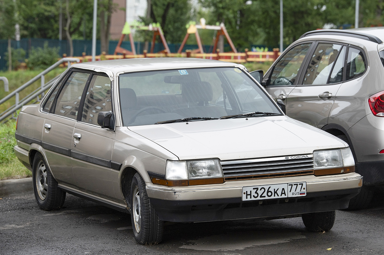 Москва, № Н 326 КА 777 — Toyota Corona (T150/T160) '83-89