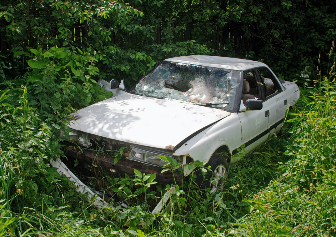 Калужская область, № (40) Б/Н 0041 — Toyota Mark II (X80) '88-95; Транспортные средства без номеров (Калужская область)