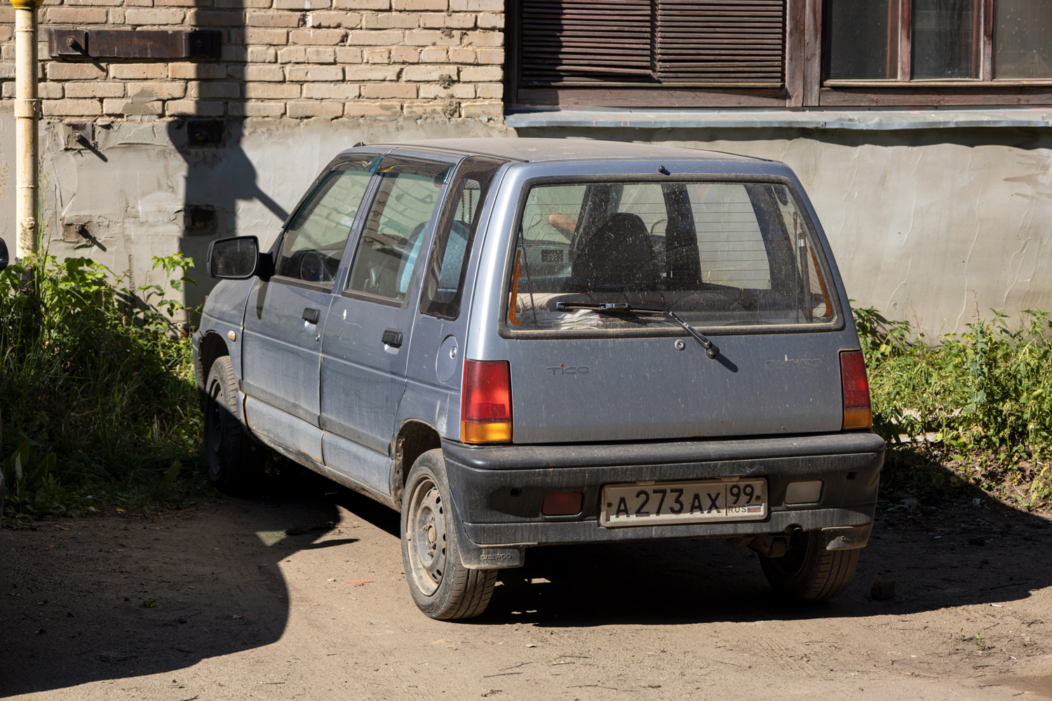 Владимирская область, № А 273 АХ 99 — Daewoo Tico '91-01; Москва — Вне региона