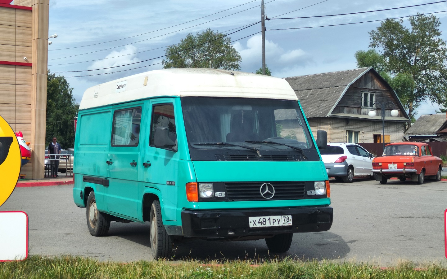 Санкт-Петербург, № Х 481 РУ 78 — Mercedes-Benz MB100 '81-96