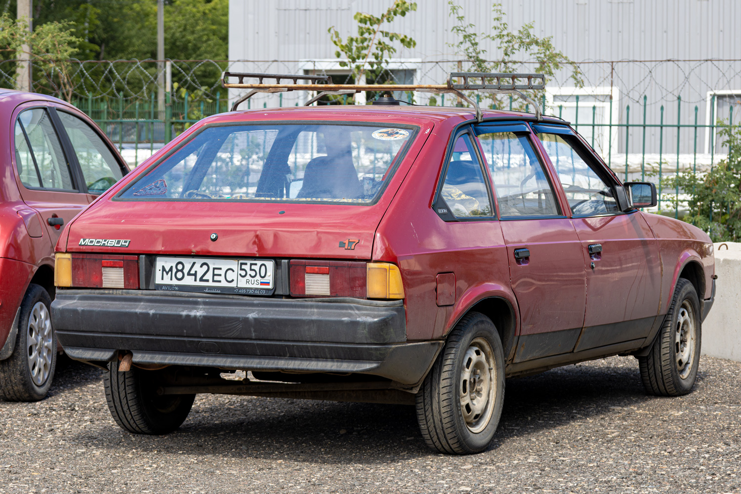 Московская область, № М 842 ЕС 550 — Москвич-214122 '94-98