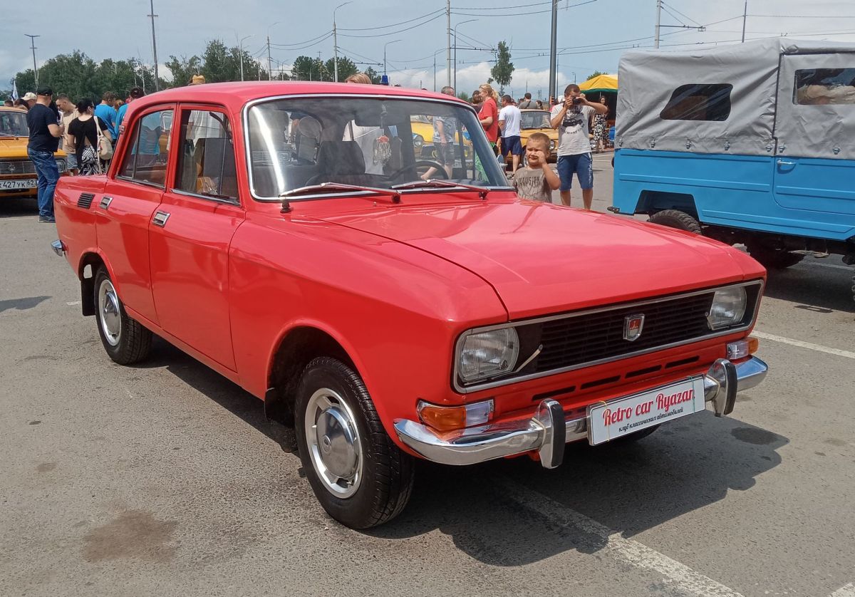 Рязанская область, № В 528 СО 62 — Москвич-21406 '78-87; Рязанская область — 13-й ретро-фестиваль "Машина Времени", 4 июля 2026 г.