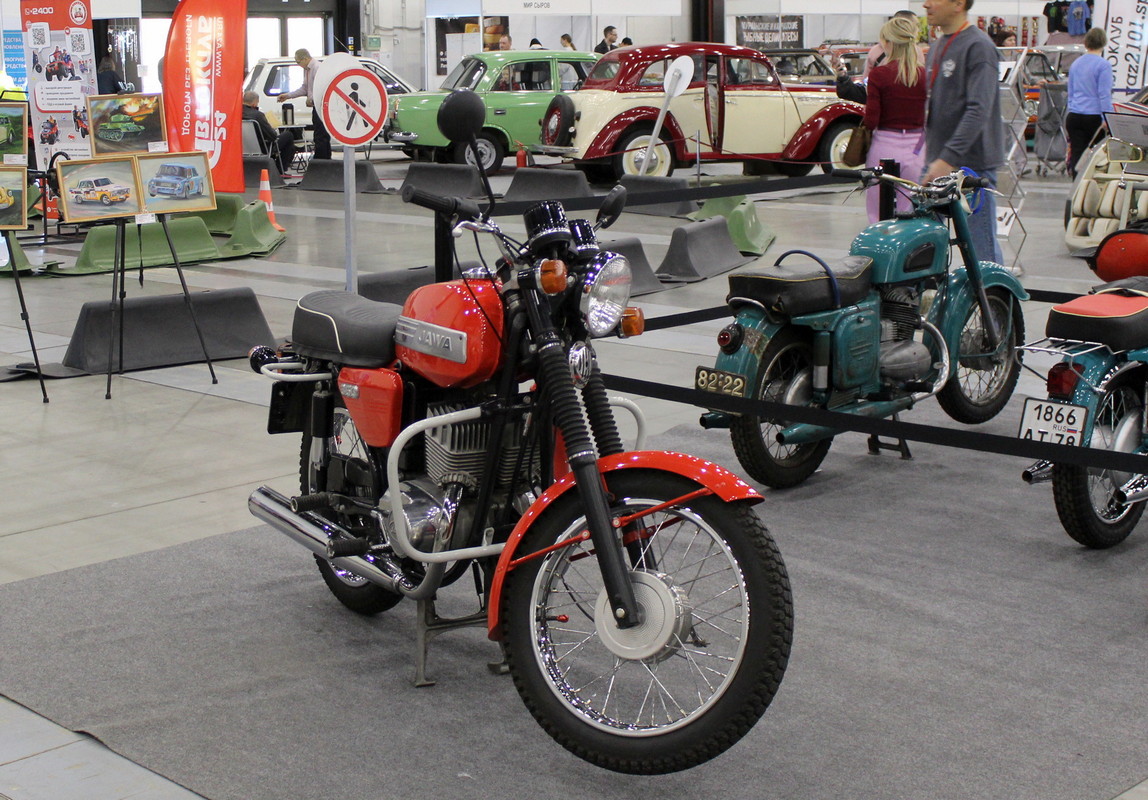 Псковская область, № 0676 АВ 60 — Jawa 350 typ 638 '84-91; Санкт-Петербург — Олдтаймер-Галерея Ильи Сорокина