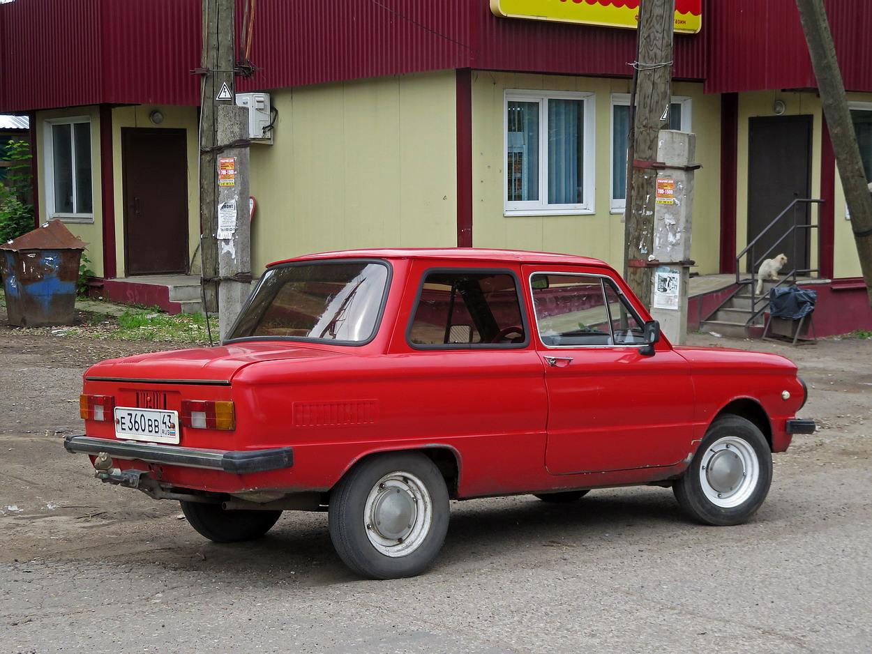 Кировская область, № Е 360 ВВ 43 — ЗАЗ-968М Запорожец '79-94