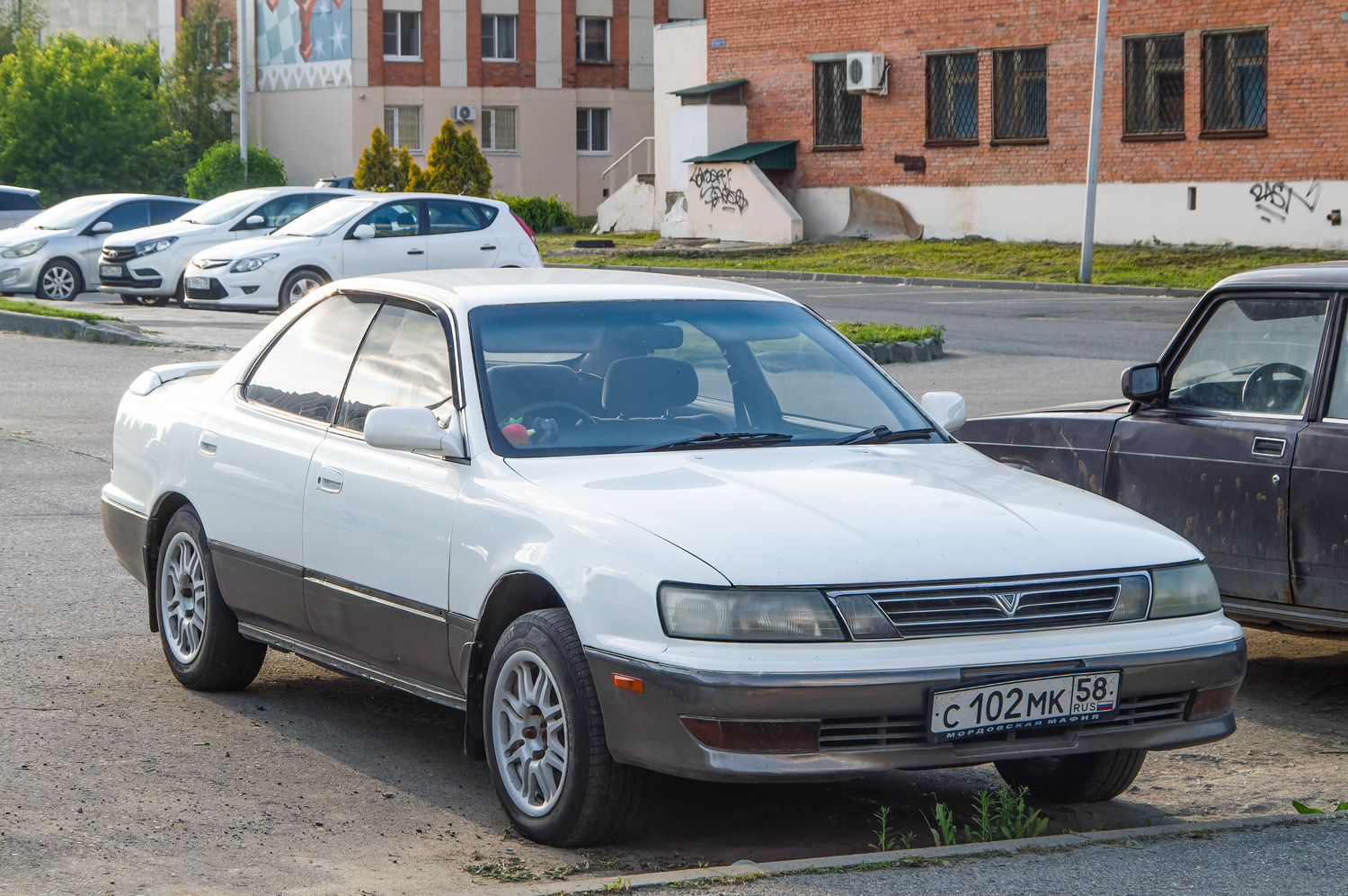 Пензенская область, № С 102 МК 58 — Toyota Camry (V30) '90-94