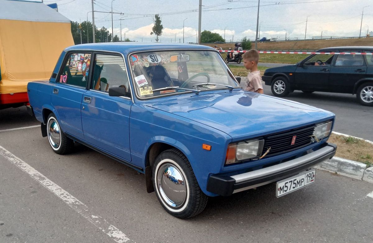 Московская область, № М 575 МР 190 — ВАЗ-2105 Жигули '80-91; Рязанская область — 13-й ретро-фестиваль "Машина Времени", 4 июля 2026 г.