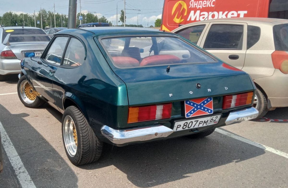 Рязанская область, № Р 807 РМ 62 — Ford Capri MkIII '78-86; Рязанская область — 13-й ретро-фестиваль "Машина Времени", 4 июля 2026 г.