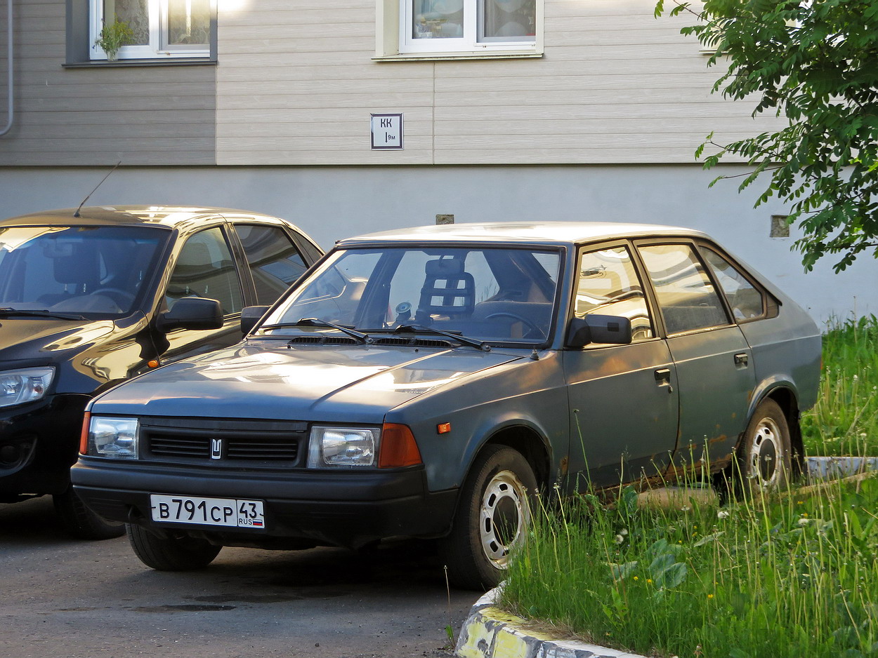 Кировская область, № В 791 СР 43 — Москвич-21412 '86-94