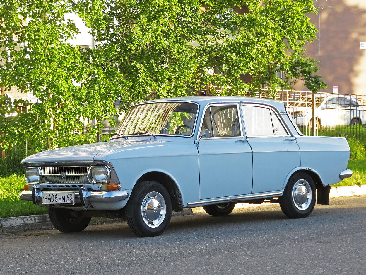 Кировская область, № Н 408 НМ 43 — Москвич-408ИЭ '69-75