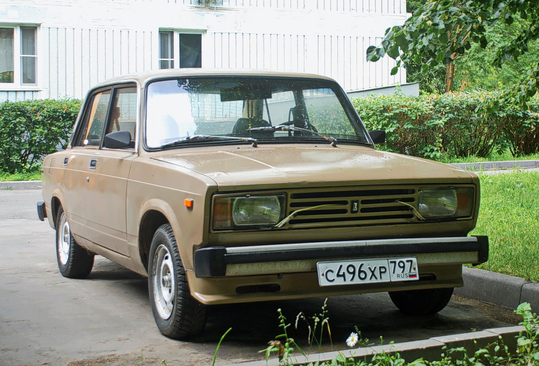 Москва, № С 496 ХР 797 — ВАЗ-2105 Жигули '80-91