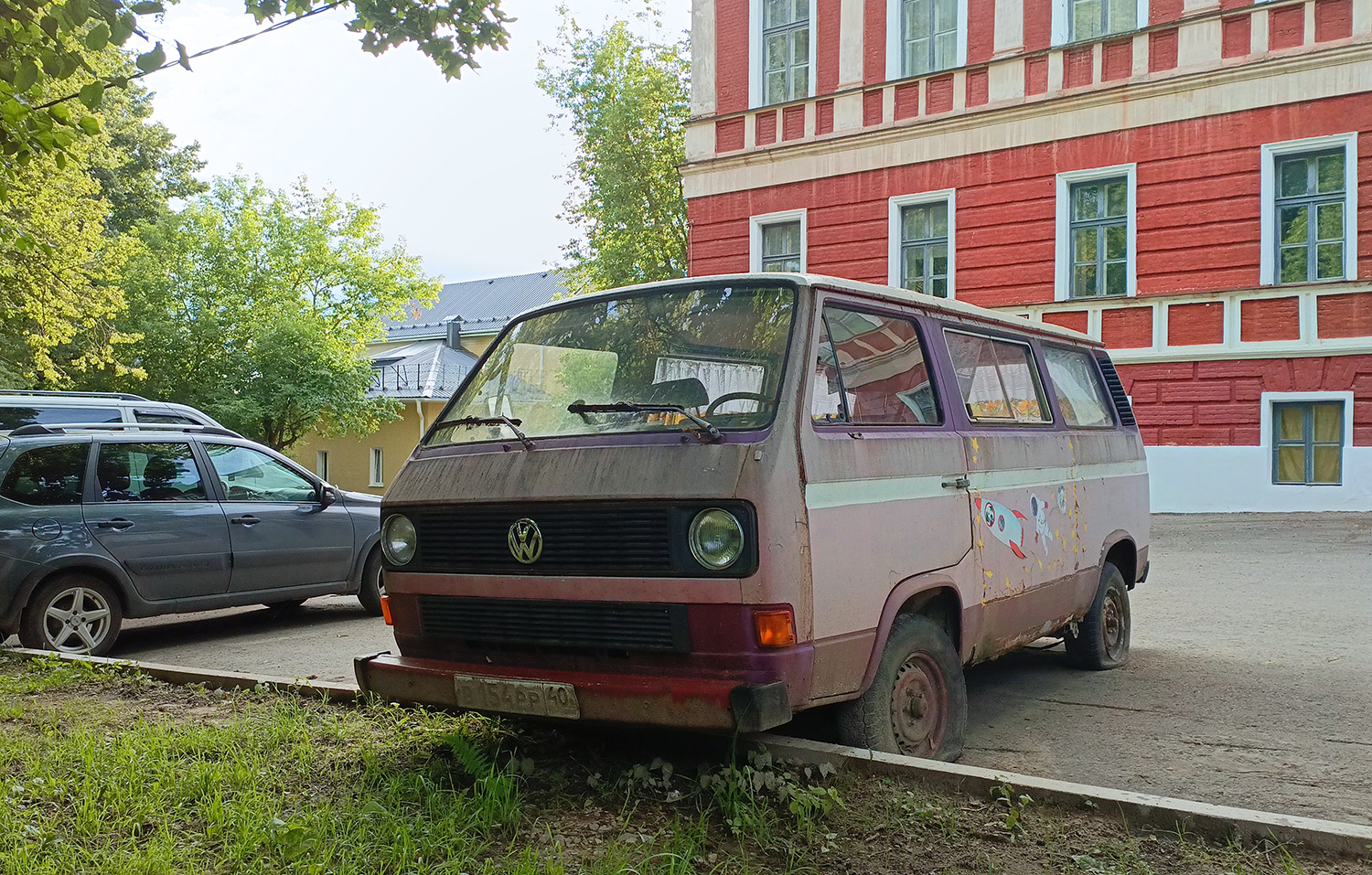 Калужская область, № В 154 РР 40 — Volkswagen Typ 2 (T3) '79-92
