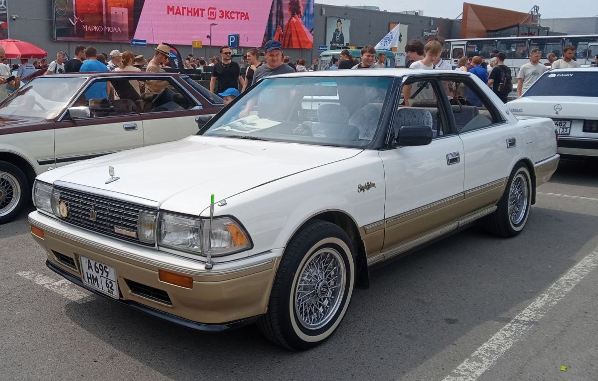 Рязанская область, № А 699 НМ 62 — Toyota Crown (S130) '87-91; Рязанская область — 13-й ретро-фестиваль "Машина Времени", 4 июля 2026 г.