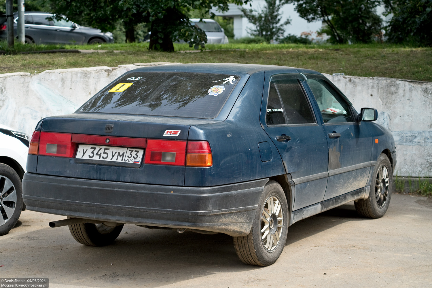 Владимирская область, № У 345 УМ 33 — SEAT Toledo '91-99