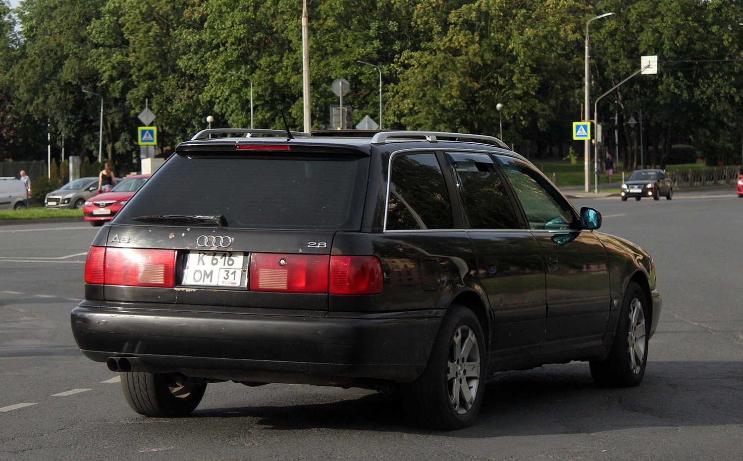 Псковская область, № К 616 ОМ 31 — Audi A6 Avant (C4) '94-97