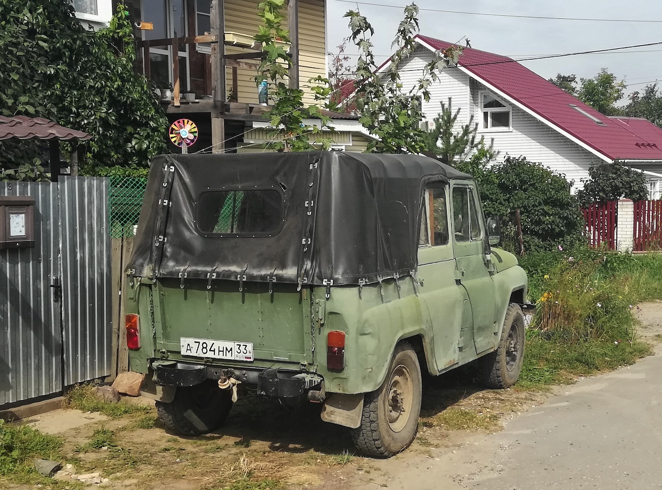Владимирская область, № А 784 НМ 33 — УАЗ-469Б '72-85