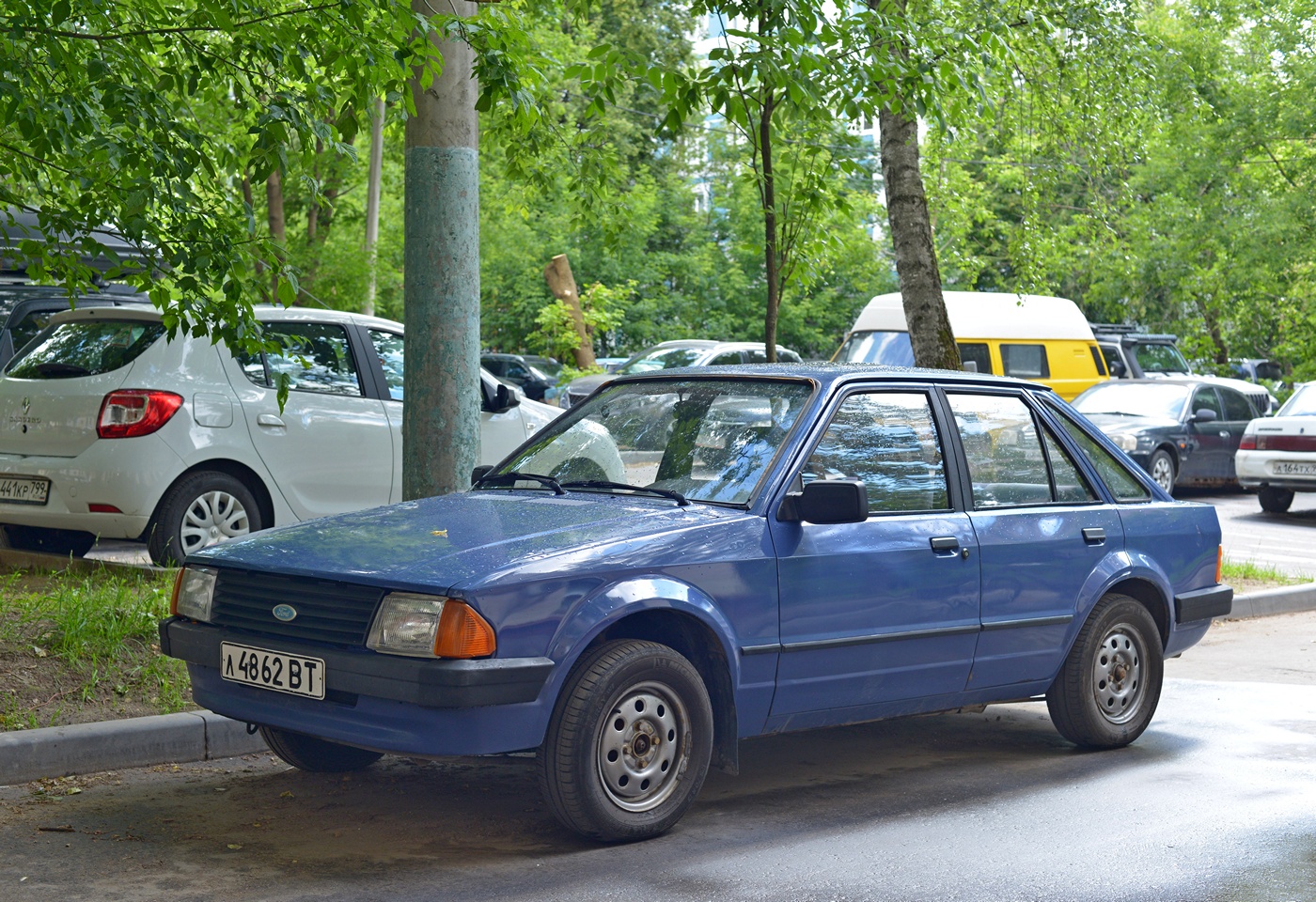 Москва, № Л 4862 ВТ — Ford Escort MkIII '80-86