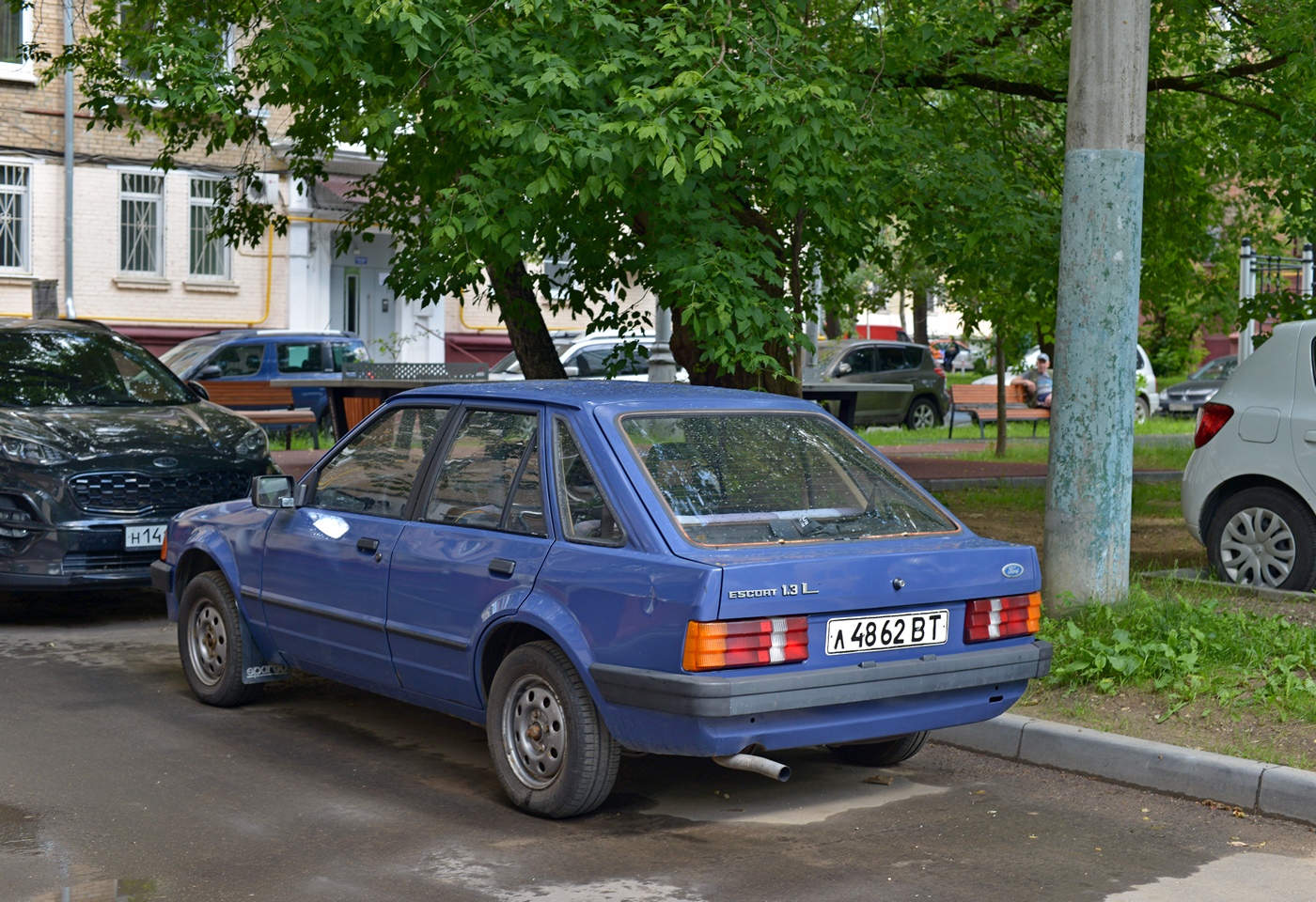 Москва, № Л 4862 ВТ — Ford Escort MkIII '80-86