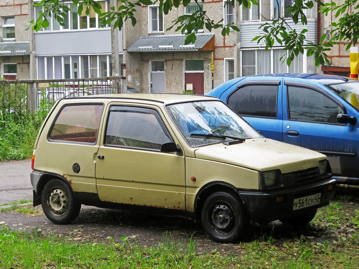 Кировская область, № У 561 СУ 43 — ВАЗ-1111 Ока (СеАЗ) '90-08